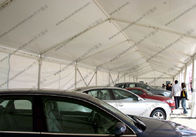 6*30M Temporary Aluminum Frame White PVC Cover  Outdoor Canopy Tent for Exhibition / Party / Event etc