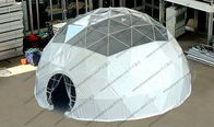 Customized PVC Cover Geodesic Dome Tent Convenient For Outside Event / Trade Show