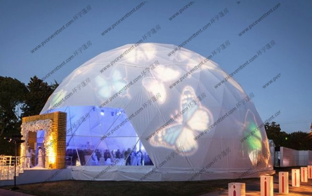 100 - 5000人のために防水庭/牧草地の測地線ドームのテント