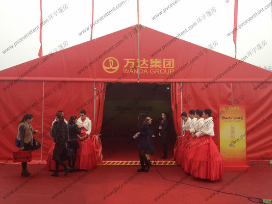 Colorful Waterproof Alumunium PVC Tent  Plain White Sidewalls for  Party